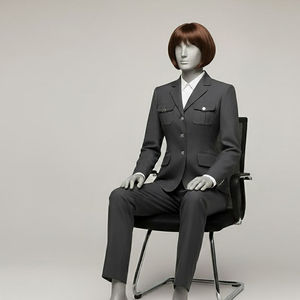 Blazer para Mujer, el Más Popular, Color Sólido, Manga Larga, un Solo Botón, Blazers de Oficina, Traje para Mujer, Chaquetas de Negocios para Mujer - Product Image 1