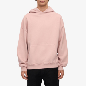 Sudadera con Capucha Lisa al por Mayor, de Algodón French Terry, Corte Oversize Holgado, de Alta Calidad, Estilo Crop para Hombre - Product Image 1