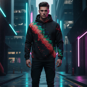 Custom Made <b>Sublimated</b> Hoodies Eco Friendly <b>Ink</b> Vibrant Color Graphic Pullover Quick Ship Wholesale Blank Hoodies Supply - Product Image 6