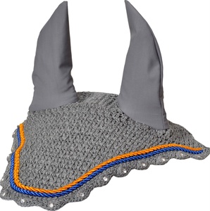 Protection d'oreille de cheval violette de haute qualité en maille avec matériau Spandex pour la chasse au sanglier - Product Image 5