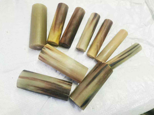 Rouleaux de corne de buffle bruts de qualité supérieure, élégants, rustiques, religieux, écologiques, taille personnalisée, objets d'art de collection, emballage sur mesure - Product Image 4