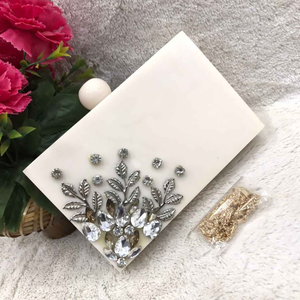 Indian Best Quality Stylish Clutch Hand <b>Bag</b> for Ladies Evening Purse Resin Clutch Handbag at Cheap Price BY MULTI CRAFT - Product Image 2