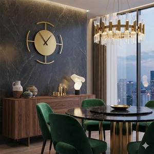 Minimal Black <b>Wall</b> <b>Clock</b> For Kitchen And Dining Area Adds Clean And Modern Functional <b>Wall</b> <b>Decor</b> Wholesale From India - Product Image 6