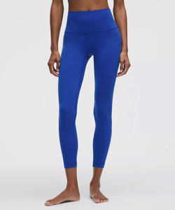 ODM OEM <b>Wholesale</b> Women's Workout Blue Leggings 4 Way Stretch Fitness Yoga Pants Union Stitch Private Label Supplier Customize - Product Image 5