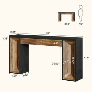 Consolle in Stile Rustico per Ingresso, Divano o Foyer - Product Image 5
