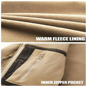 Chaqueta y Pantalones Softshell de Trabajo con Múltiples Bolsillos, Diseño Nuevo y Duradero, Sin Pedido Mínimo, Resistentes al Viento y al Agua, Uniforme de Caza - Product Image 6