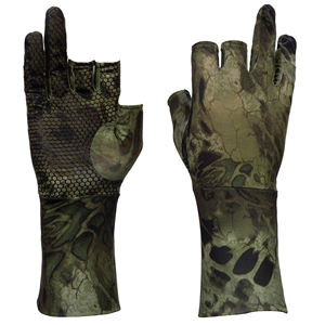 Guantes de Caza para Hombre, Camuflaje, Medios Dedos, Impermeables, con Cierre de Cordón - Product Image 1