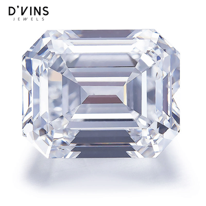 <b>D</b>'vins Jewels Surat <b>Model</b> DJ 654 1ct 1.5ct 2ct 3ct Loose Diamonds Filled Emerald Cut Lab Grown for Jewelry Making - Product Image 1