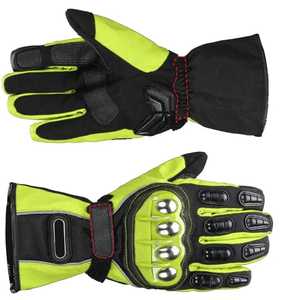 Guantes de Motociclista de Cuero en Varios Colores Personalizados, Antideslizantes, de Alta Calidad, con el Mejor Material, Nuevo Diseño Juvenil - Product Image 2