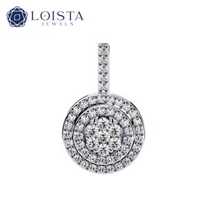 Bezel Moissanite Baguette <b>D</b> Color Diamond Pendant <b>Necklace</b> Women Wedding Jewelry 925 Sterling Silver Gold Plated - Product Image 1