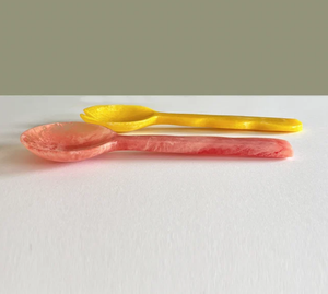 Juego de Servidores de Ensalada de Resina, Incluye Cuchara para Helado, Ecológico, Apto para Lavavajillas, Moderno, Multifuncional, Estilo Americano, Largo, para Bodas - Product Image 5
