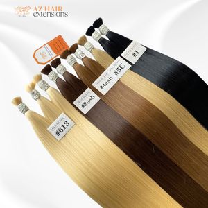 Prix usine 100% extensions de cheveux vietnamiens bruts en vrac cheveux humains non transformés droite cuticule alignée paquets de cheveux vierges - Product Image 1