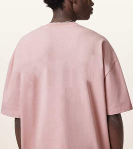 T-shirt pour homme en coton 100% à prix abordable, couleur unie, logo personnalisé, manches courtes, col rond, décontracté, vente en ligne pour adultes - Product Image 4