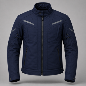 Custom Windproof Waterproof Motocross Riding <b>Jacket</b> Reflective <b>Motorcycle</b> Safety Textile Unisex Polyester/Cotton OEM Custom Logo - Product Image 6
