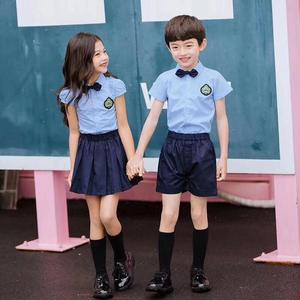 Uniforme Escolar Personalizado con Logotipo de Moda para Jardín de Niños, Falda Verde a Cuadros para Niñas Pequeñas, Conjunto de Uniforme Escolar Primario - Product Image 4