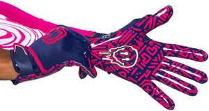 Flag Football <b>Gloves</b> Adult Youth Super Sticky Grip Snug Fit Lightweight Private Label OEM Low MOQ Factory Price - Product Image 3