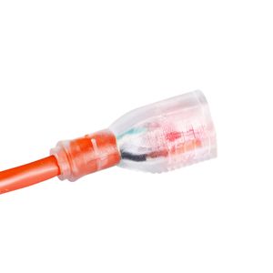 Cavo di prolunga da 30 metri per interni/esterni, 16AWG, 10 Ampere, 1250W, illuminato, 40 celle, flessibile, a 3 poli, con connettore C19 - Product Image 4