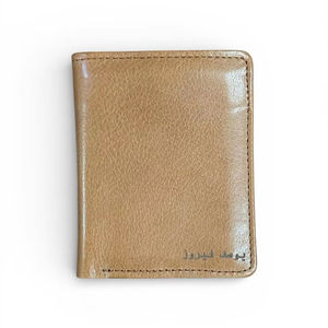 กระเป๋าสตางค์ผู้ชายหนังแท้ลายผ้าใบวินเทจแบบสั้นเปิดได้ มีกระดุม  ใช้งานได้หลากหลาย แข็งแรง พกพาสะดวก ราคาขายส่ง - Product Image 2