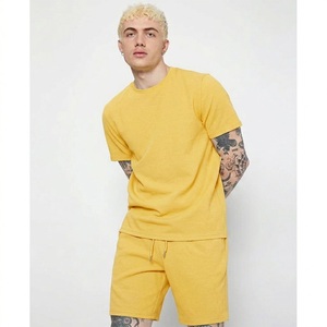 Ensemble de shorts d'été personnalisés avec logo pour hommes, streetwear décontracté pour hommes, ensemble deux pièces pour hommes, t-shirt et shorts pour hommes - Product Image 6