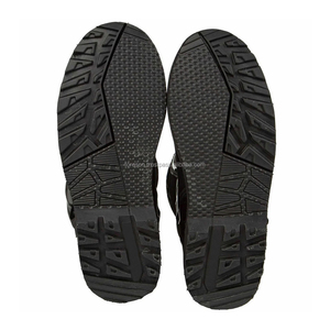 Bottes de moto de course de qualité supérieure, respirantes, légères, en cuir microfibre, mi-mollet, avec fermeture éclair latérale, antidérapantes, confortables, en EVA souple - Product Image 5