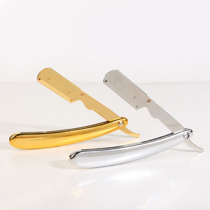 Navaja de Afeitar Profesional de Acero Inoxidable de Una Sola Hoja para Barbería y Salón, para Productos de Cuidado Personal Masculino - Product Image 5