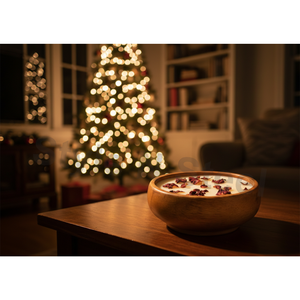 Bougies chauffe-plat en bois URLI parfumées pour les fêtes de Noël, Pâques, anniversaires, la Saint-Valentin et Diwali - Product Image 1