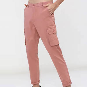 Pantalones Cargo para Hombre de Marca Privada para Venta en Línea, Color Personalizado, Pantalones Cargo Lavados para Hombre, Pantalones Cargo con Múltiples Bolsillos - Product Image 3