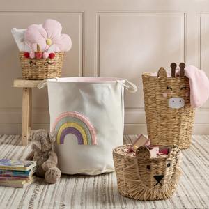 Cesta de Almacenamiento de Jacinto de Agua con Diseño de Unicornio, Hecha a Mano, Ecológica, Venta al por Mayor, Hecho en Vietnam - Product Image 2