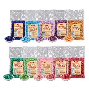 KEI FU ไข่มุกไต้หวันรสส้ม วัตถุดิบชงชาไข่มุก 3 กก. ได้รับการรับรองฮาลาล/HACCP - Product Image 5