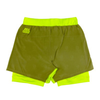 Shorts de course 2 en 1 pour homme avec logo personnalisé, shorts de sport légers à séchage rapide pour la salle de sport et l'entraînement