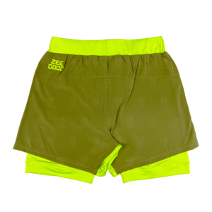 Pantalones Cortos Deportivos 2 en 1 para Hombre con Logotipo Personalizado, Ligeros, de Secado Rápido, para Entrenamiento en el Gimnasio - Product Image 2