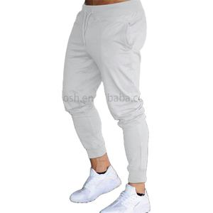 กางเกงวิ่งเอวสูงน้ำหนักเบาสำหรับผู้ชายกางเกงวอร์มทรงหลวมลำลองกางเกงออกกำลังกายในยิมมีกระเป๋าด้านข้าง - Product Image 1