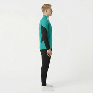 Combinaison d'entraînement de football professionnelle à col zippé pour hommes, adultes et enfants - Product Image 4