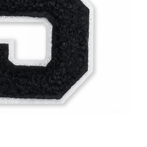Nouveaux patchs en chenille brodés sur mesure pour usine, badges thermocollants pour chapeaux/vêtements, style à coudre, patchs en chenille de haute qualité - Product Image 2