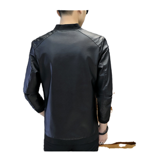 Wholesale Moto Riding Motorbike Leather Motorcycle <b>Jacket</b> Clothing <b>Men's</b> Waterproof Racing Motor <b>Bike</b> Leather <b>Jackets</b> - Product Image 5