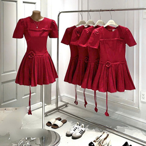 Elegante Vestido Maxi Sencillo y Elegante para Mujer, Cómodo, Informal, Formal, con Cintura Natural, de Seda, para Diversos Eventos - Product Image 5