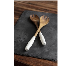 Latest Design <b>Salad</b> <b>Server</b> With Bone Handle Wooden <b>Salad</b> <b>Server</b> Bone <b>Salad</b> <b>Server</b> <b>Salad</b> Tools At very low factory Price - Product Image 1