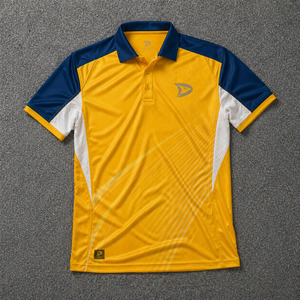 Wholesale Men Cricket Jersey Custom Logo <b>Polyester</b> Moisture Wicking Breathable Sportswear Team <b>Shirt</b> - Product Image 1