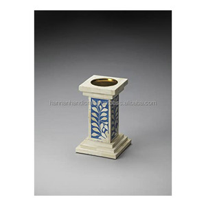 Best Design Bone Inlay Bakhoor <b>Incense</b> Burner with <b>Box</b> and Tray Mother of Pearl Inlay Burner Mubkhara Made in India - Product Image 1