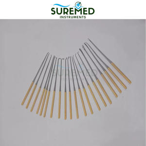 Ensemble de micro-dissecteurs Rhoton de 20 pièces, instruments chirurgicaux dorés avec boîte de stérilisation pour la neurochirurgie - Product Image 6