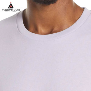 เสื้อยืดผู้ชายลำลองพิมพ์ลาย ไซส์ใหญ่ ราคาถูก สีพื้น ผ้าฝ้าย 100% ใส่สบาย ไซส์พลัส ทรงหลวม - Product Image 5