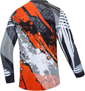 Jersey de Motocross OEM para Carreras Todoterreno, Secado Rápido, Transpirable, Equipo de Protección, Fabricante - Product Image 2