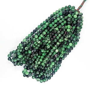 Natural <b>Ruby</b> Zoisite Loose Gemstone Beads Jewelry Making Bead Briolette Wholesale Price Bulk Lakshya Enterprises Rajasthan India - Product Image 6