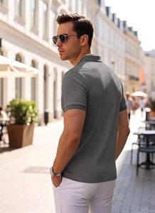 Venta al por mayor de bolsillos casuales para camisas de hombre, tela ancha antiarrugas, estampado digital, bordado personalizado, fabricante de ropa OEM - Product Image 3