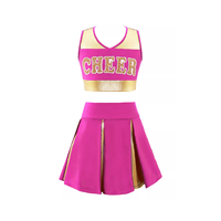 Uniformes de cheerleading sur mesure en gros, strass, impression par sublimation de haute qualité, tissu SpandexPolyester, couleurs personnalisées