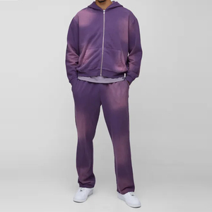 Survêtements personnalisés délavés à l'acide, marque privée, pour l'extérieur - Product Image 5