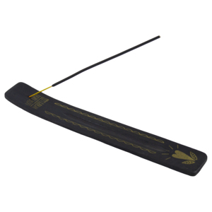 Porte-encens en bois avec design de couverts, finition multicolore et peinte, vaisselle et diffuseur d'aromathérapie - Product Image 4