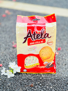 Biscuits Halal en gros, croustillants salés au sésame, 228g |   ODM OEM Fabriqué au Vietnam Échantillon gratuit - Product Image 1