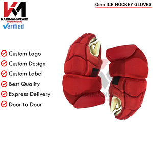 Gants de hockey sur glace de haute qualité, résistants aux chocs, pour l'entraînement et les matchs, fournisseur d'équipements de protection - Product Image 5