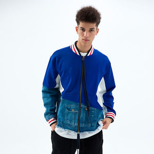 Chaqueta Safari Color Block para Hombre, Abrigo Utilitario de Lona Extra Grande con Bolsillos, Ropa de Otoño para Exteriores - Product Image 4